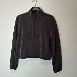 Lululemon brushed softstreme ribbed half zip